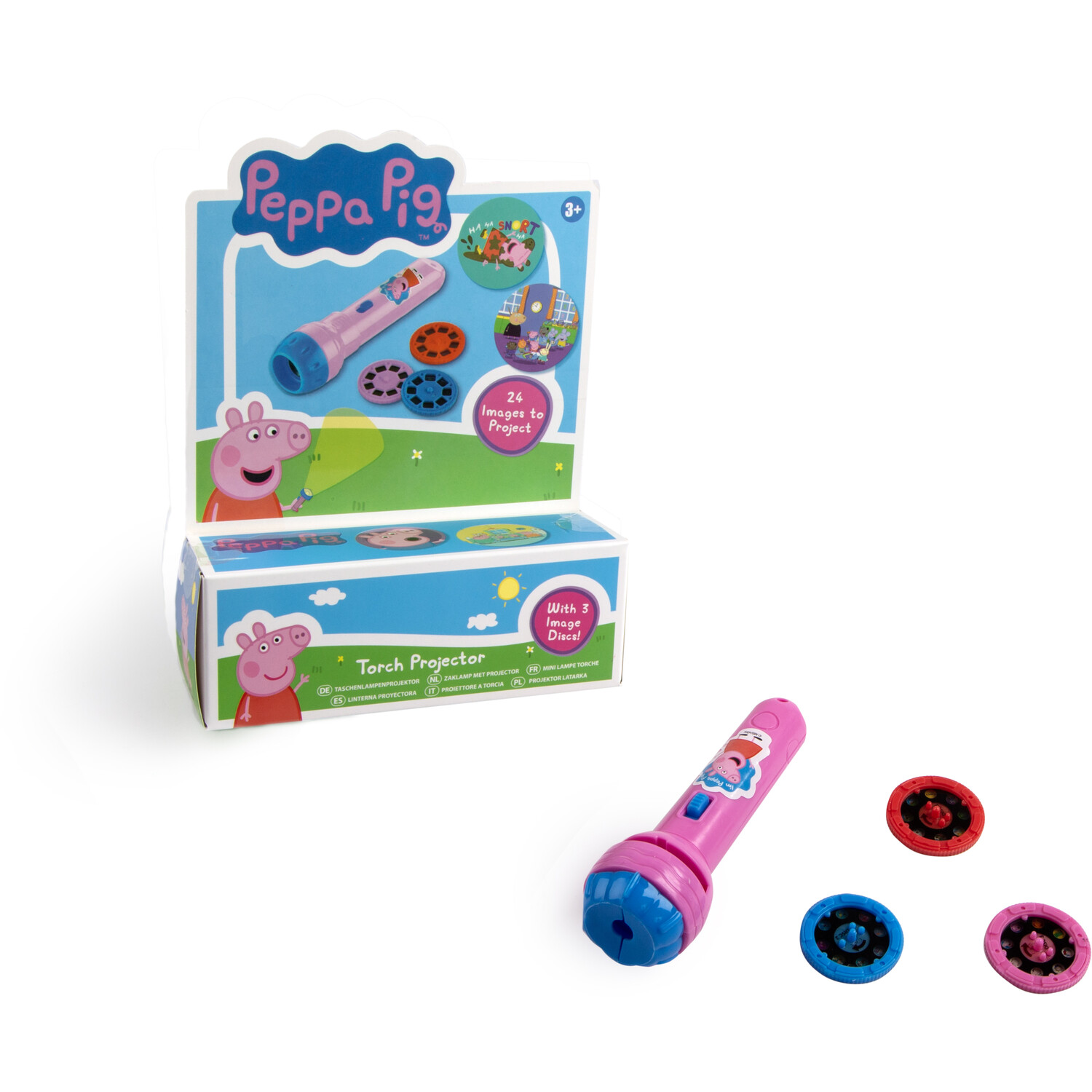 Peppa Pig Torch Projector - Pink Image 3