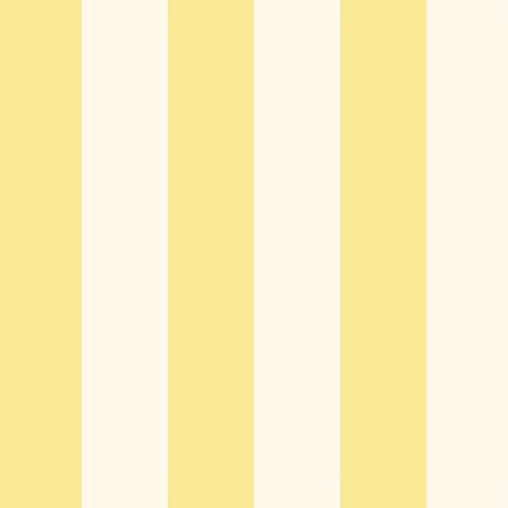 Bobbi Beck Eco Luxury Wide Stripe Ice Cream Pastel Yellow Wallpaper Image 1