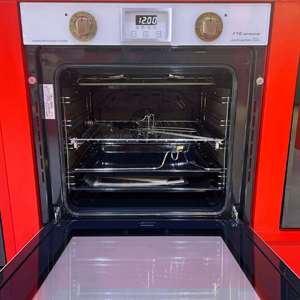 Kaiser Grand Chef White Glass 79L Gas Oven Image 4