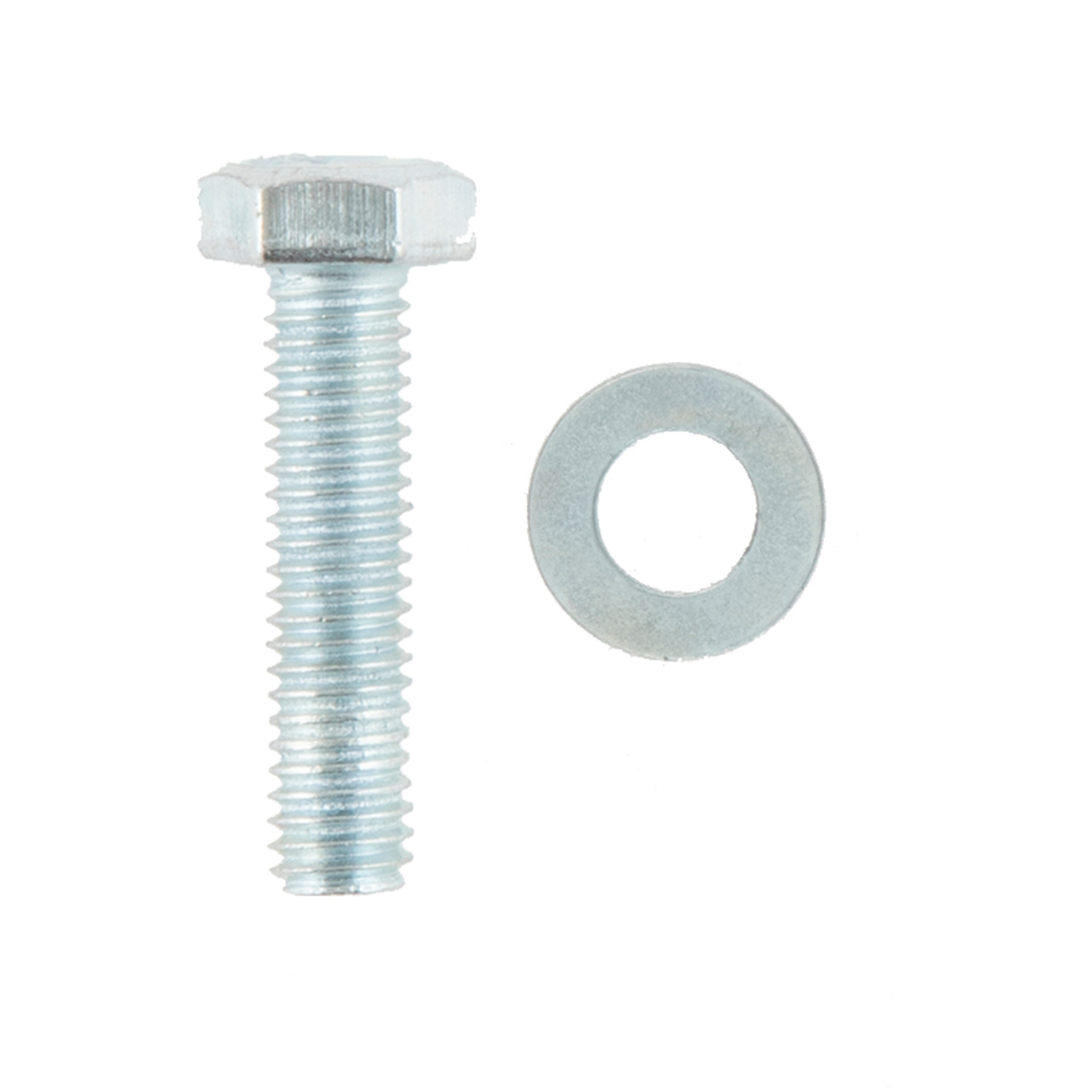 Hiatt M6 x 25mm Hex Bolt Nut and Washer 12 Pack Image 2