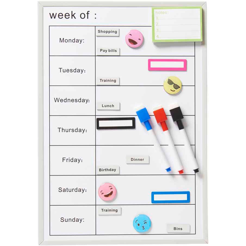Wilko Weekly Planner Set Image 2