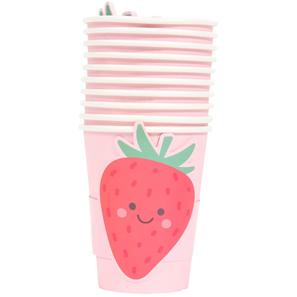 Set of 10 Cute Fruit Cups Image 2