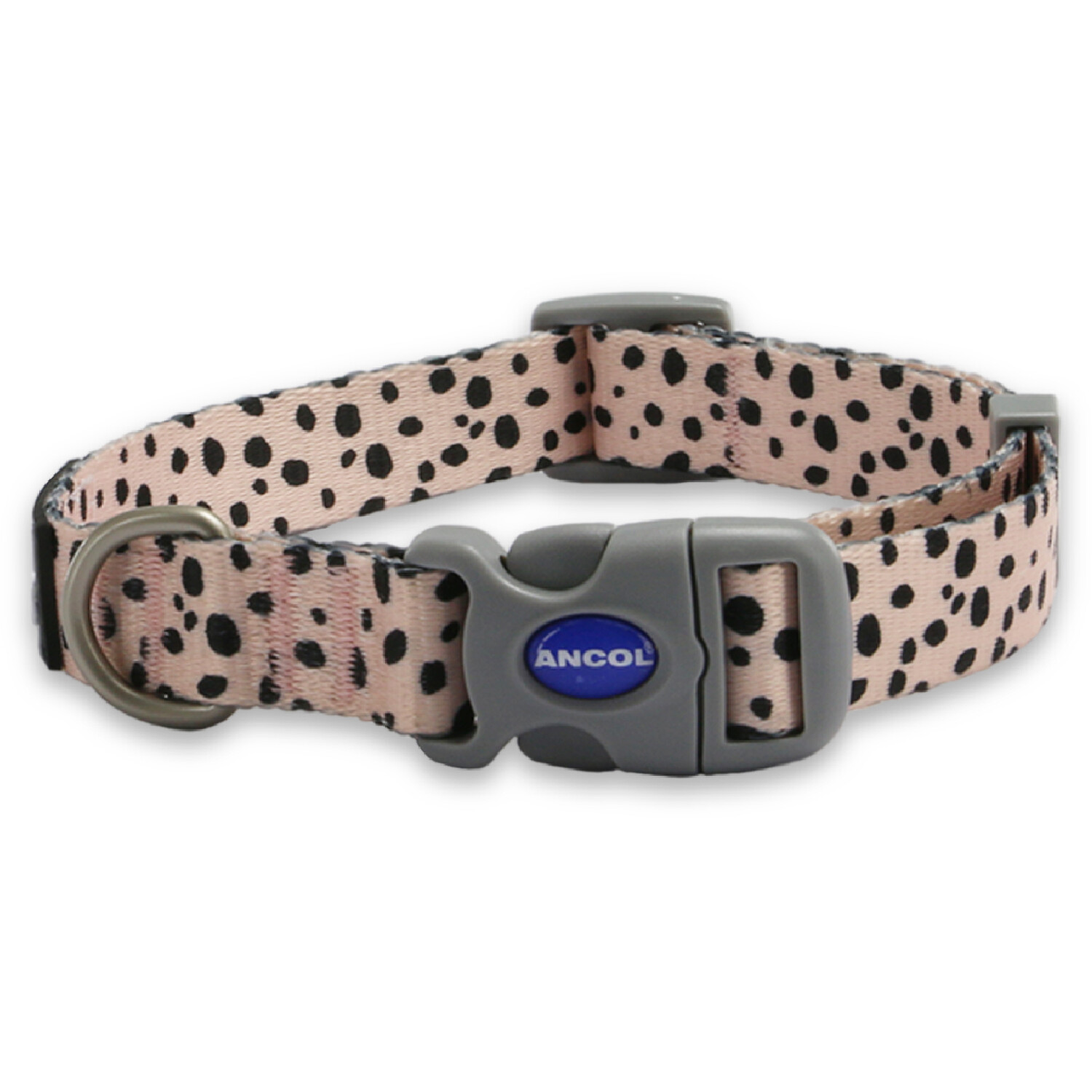 Dalmatian Patterned Dog Collar - Neutral / 30 - 50cm Neck Image
