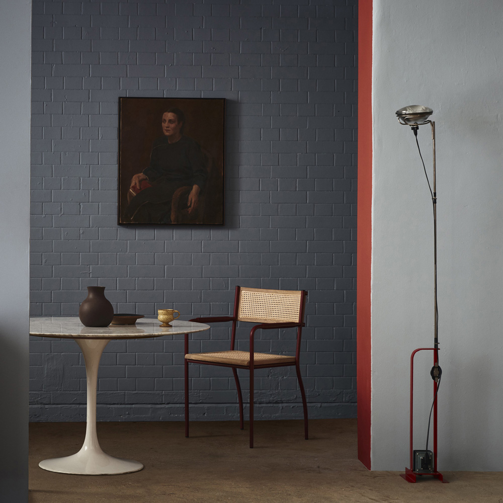 Craig & Rose Kitchen and Bathroom Swedish Blue Eggshell Paint 2.5L Image 4