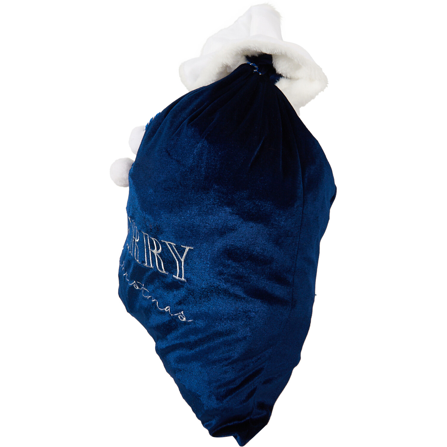 Velvet Xmas Sack with Embroidery Image 5