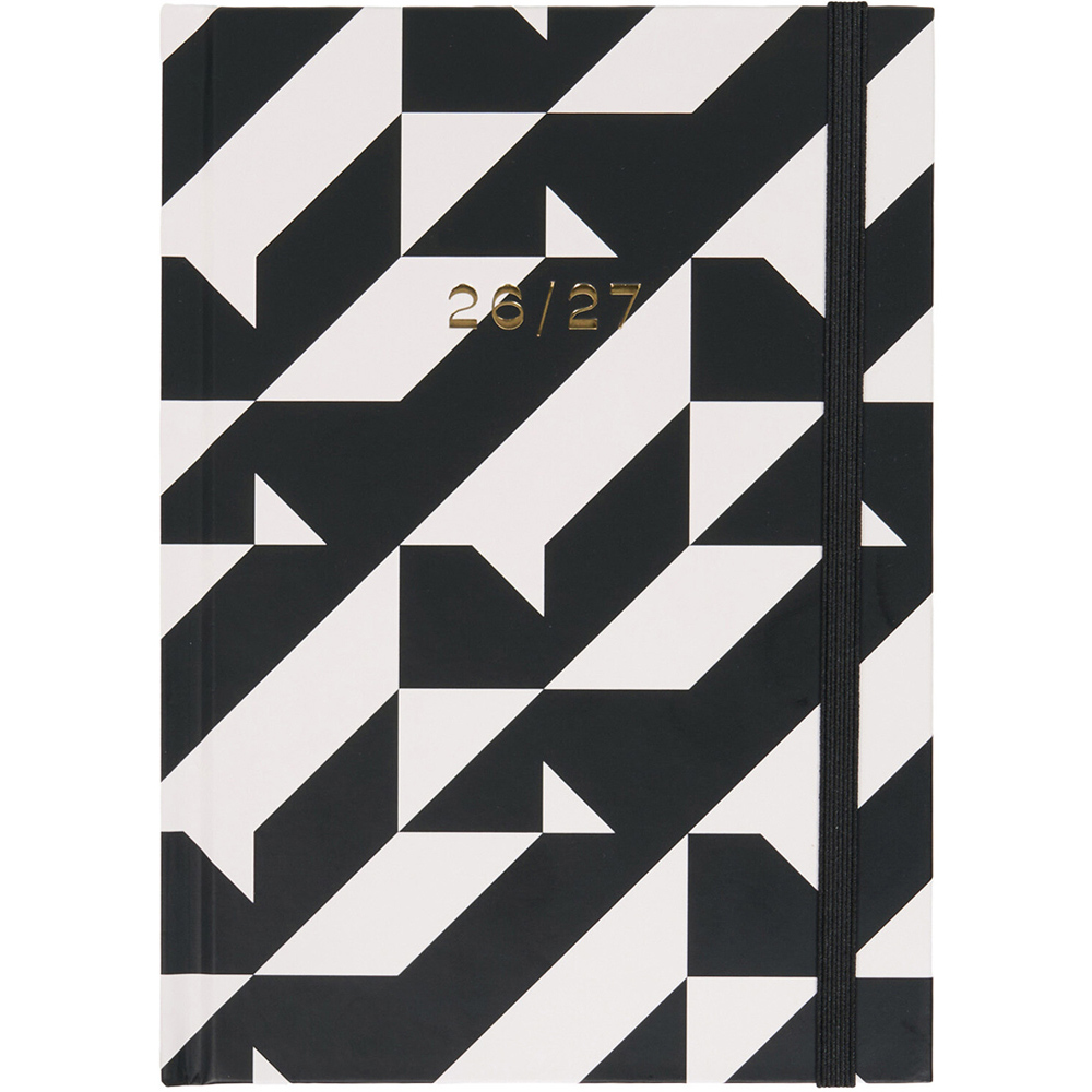 2027 Black and White Printed Diary Image 3