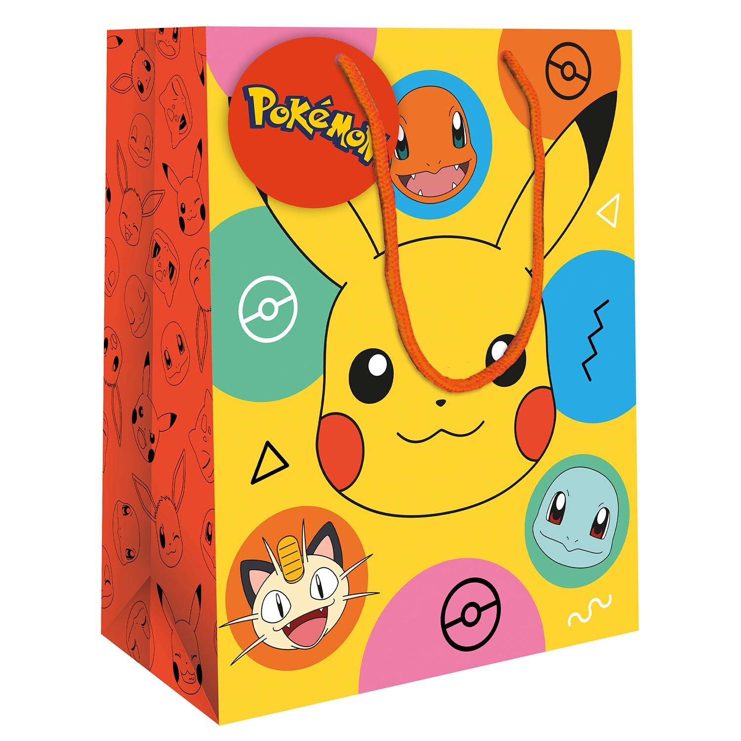 Pokemon Gift Bag - Yellow Image