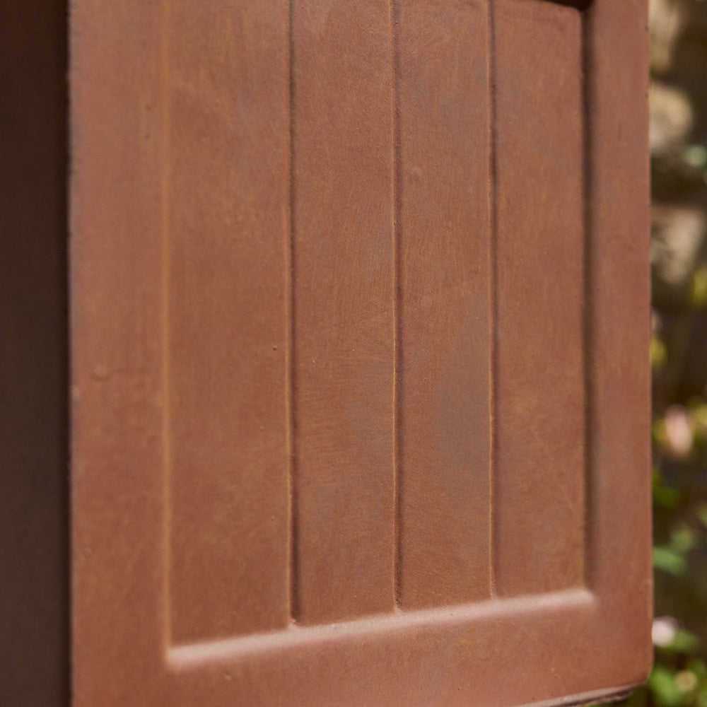 Dibor Merano Brown Square Planter 45cm Image 5