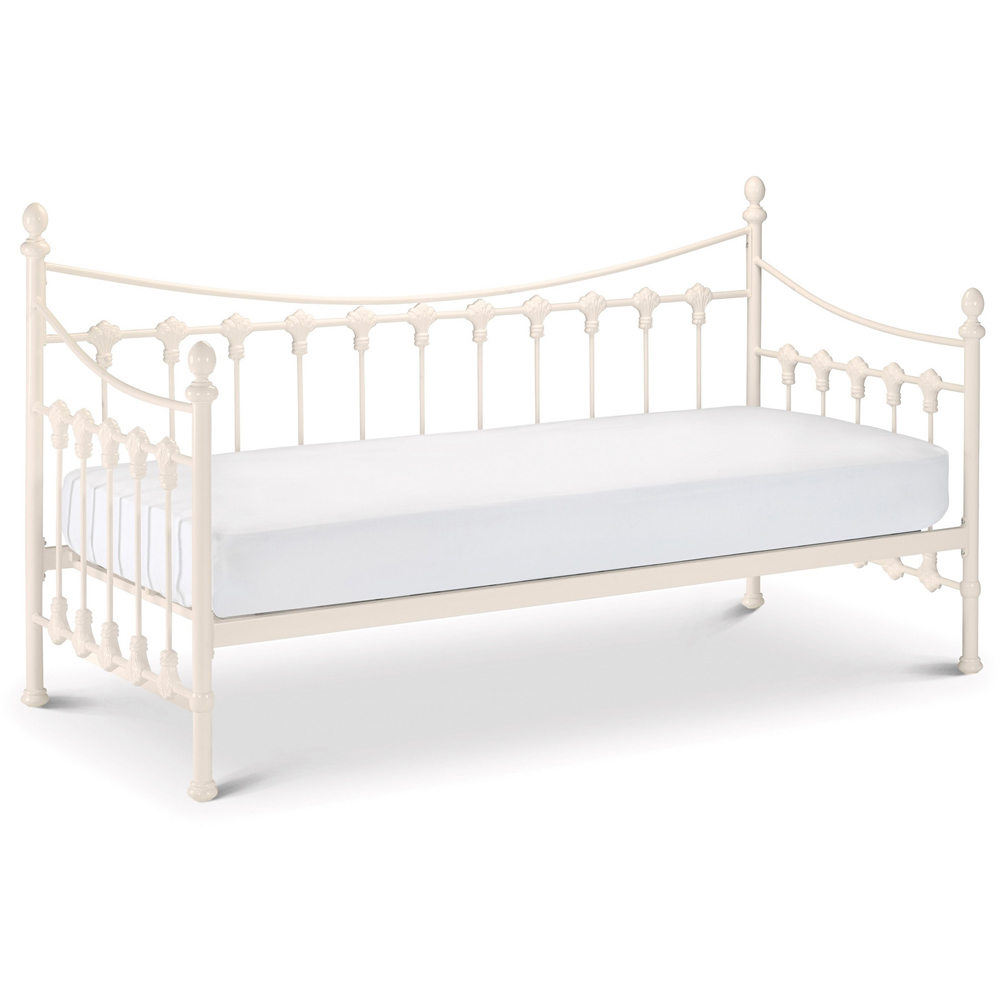 Julian Bowen Single Stone White Versailles Day Bed with Trundle Image 3