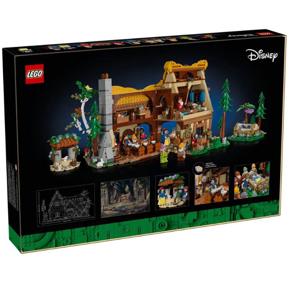 Lego 43242 Snow White and the Seven Dwarfs Cottage Image 7