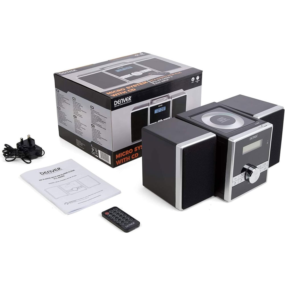 Denver MCA-230 Mini HiFi System CD Player with Speakers Image 4