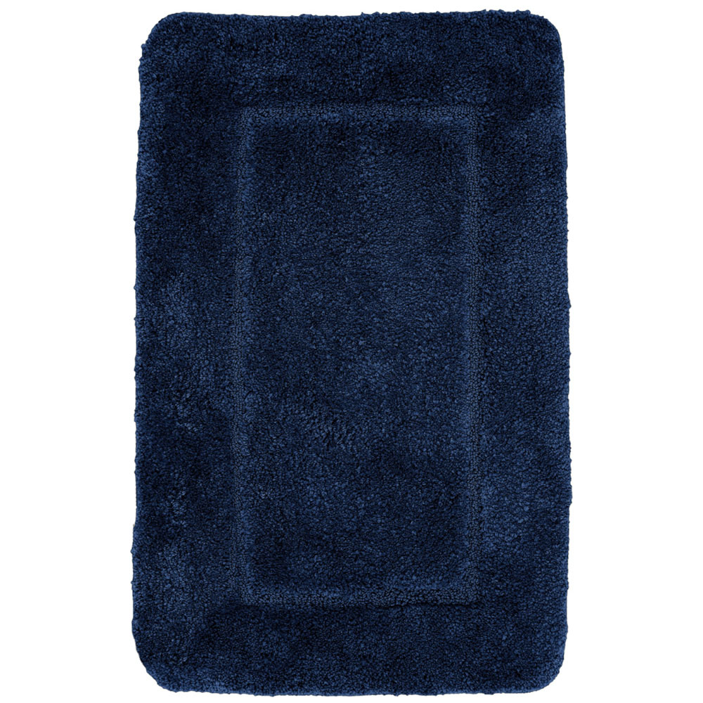 Mayfair Navy Micro Fibre Bath Mat Set Image 3