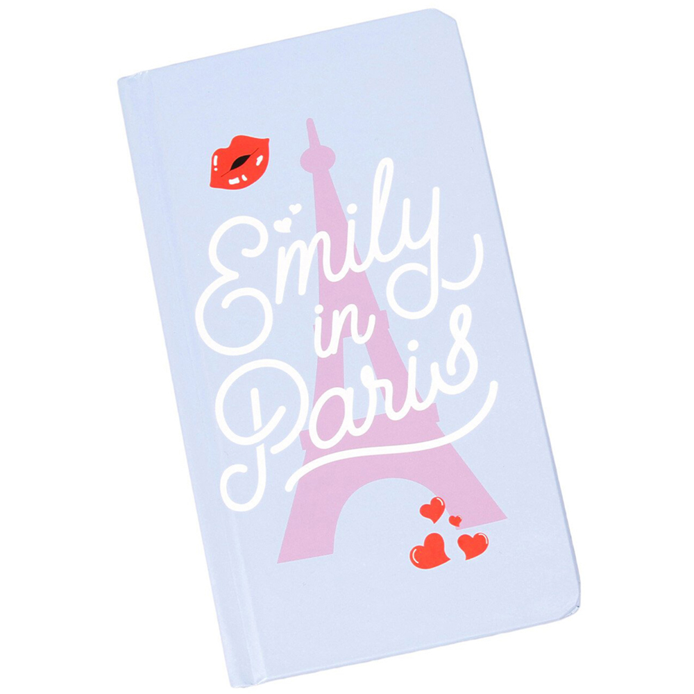 Emily in Paris Slim Notebook and Pen Set - Blue Image 2