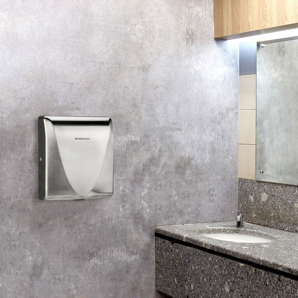 Bremmer Blade White Hand Dryer Image 2