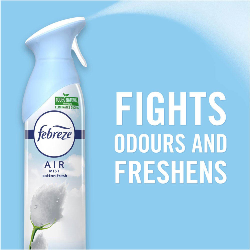 Febreze Exotic Bloom Aerosol Air Freshener Spray 300ml Image 5