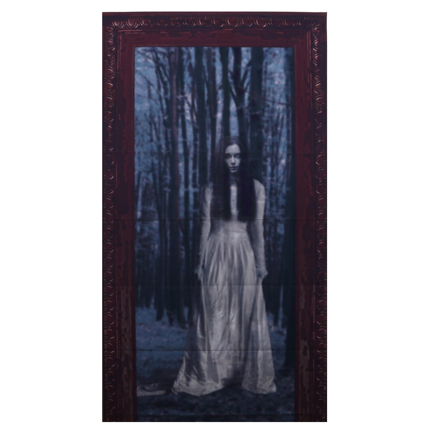 Spooky Woman Curtain Image 1