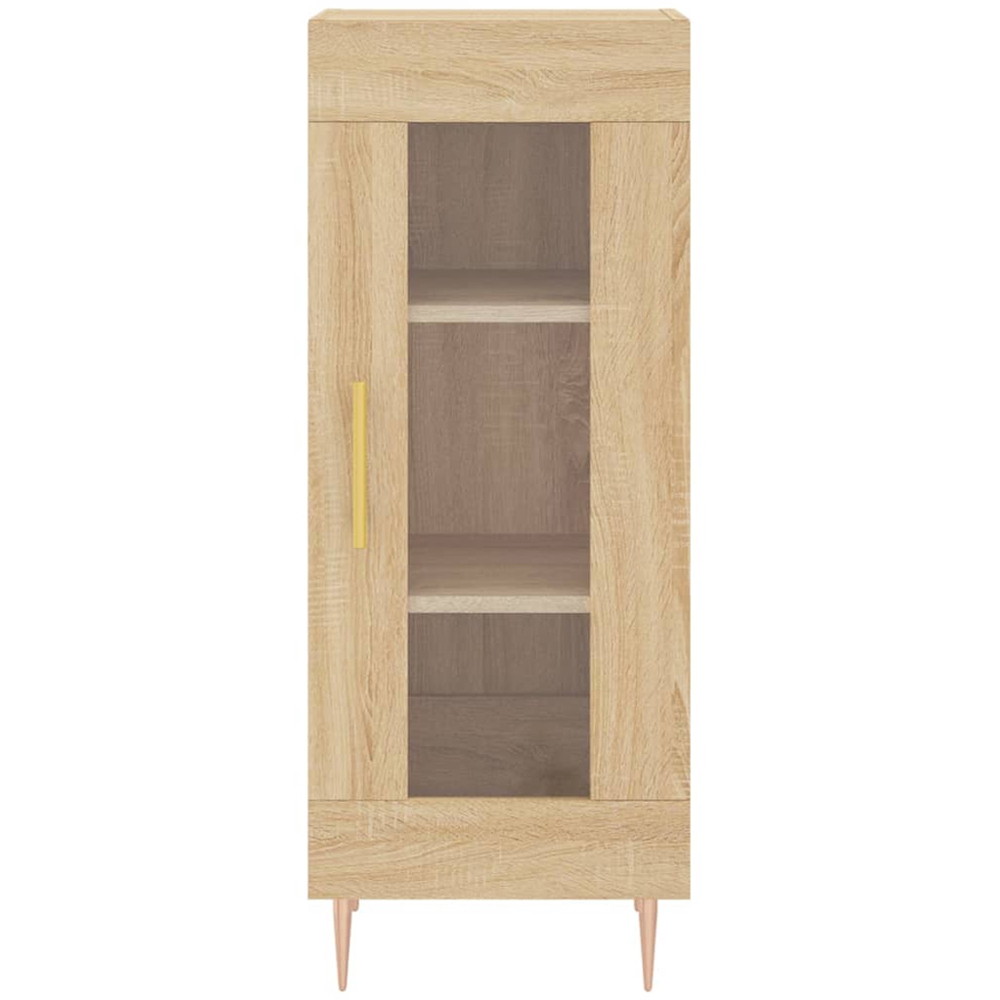 vidaXL 2 Door Sonoma Oak Highboard Image 6