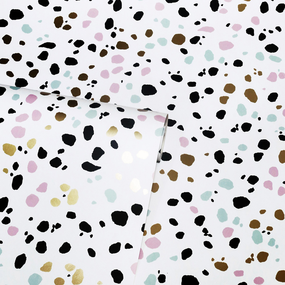 Arthouse Dalmatian Pastel Multicolour Wallpaper Image 2