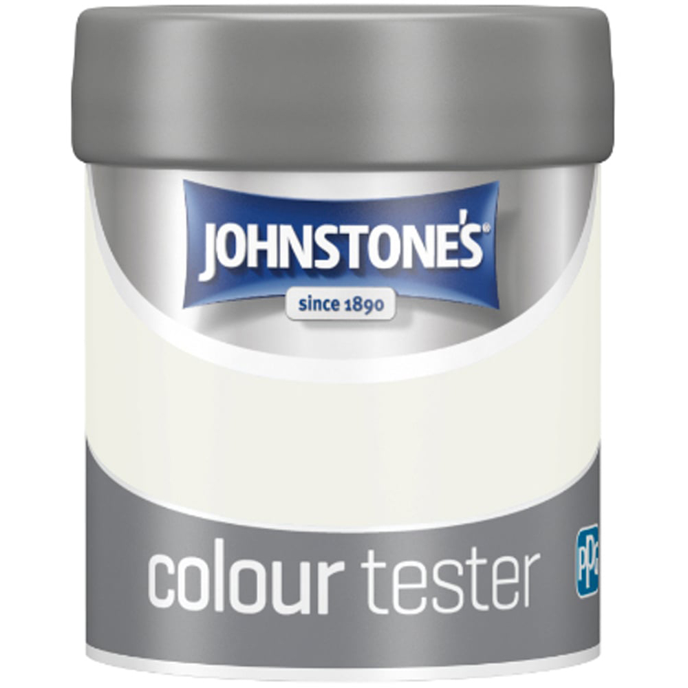 Johnstone's Antique White Matt Emulsion Tester Pot 75ml Image 1