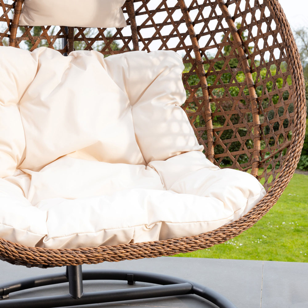 Artemis Home Henley Cream Swing Chair Image 4
