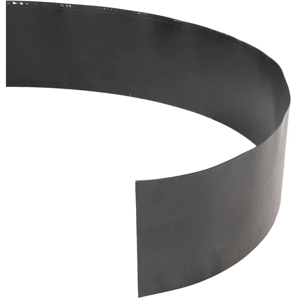 Living and Home 10m x 14cm Black Metal Flexible Lawn Edging Image 5