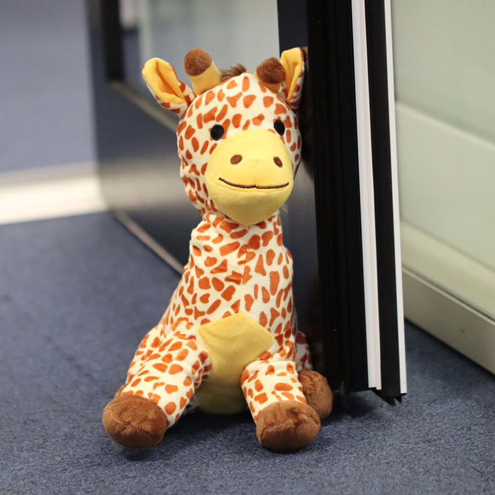 Dortech Geoffrey the Giraffe Weighted Animal Doorstop Image 2