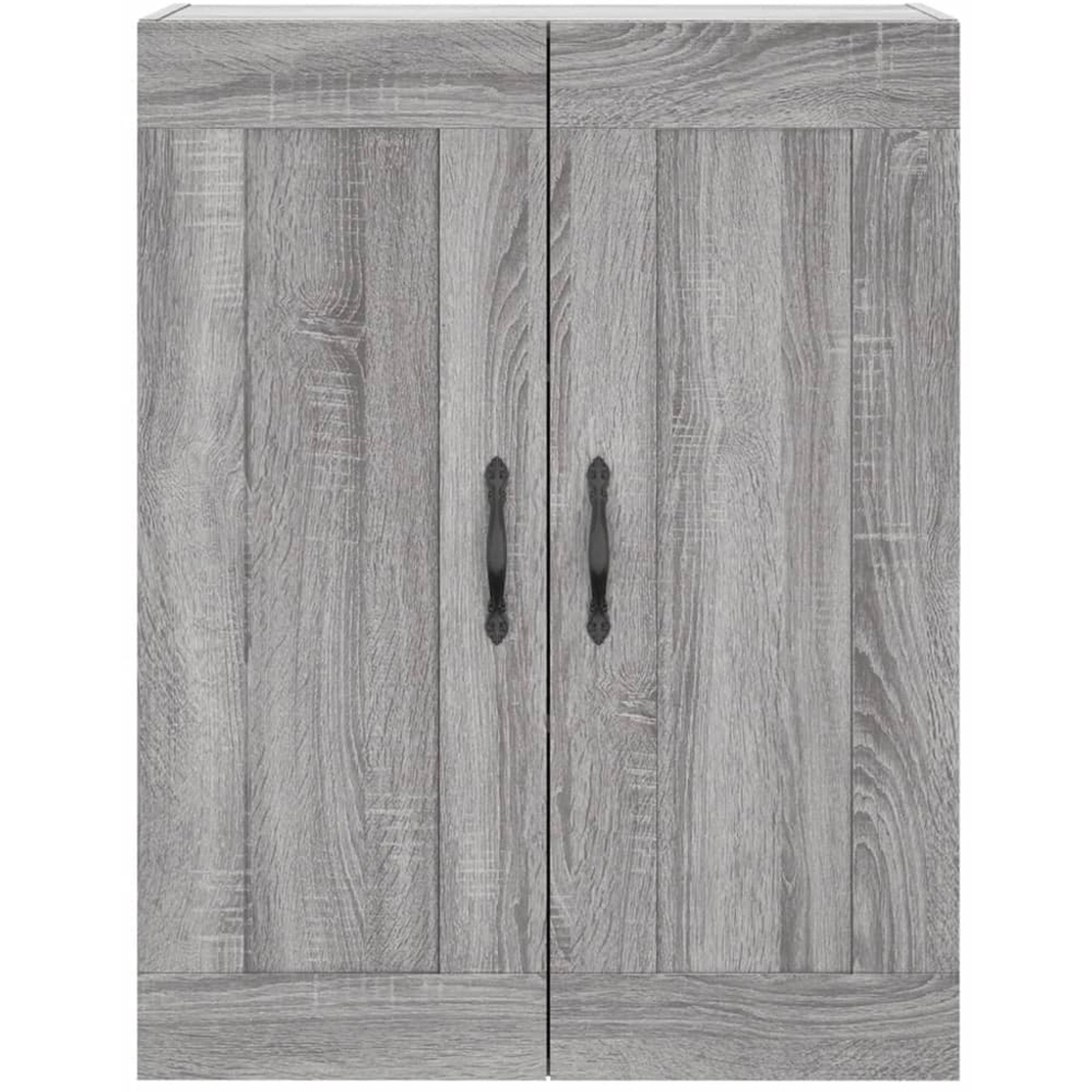 vidaXL 3 Door 3 Drawer Grey Sonoma Highboard Image 6