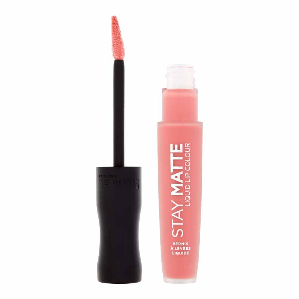 Rimmel Stay Matte Liquid Lip Colour Pink Blink Image 1