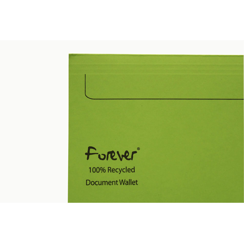 Exacompta A4 Multicolour Recycled Document Wallets 25 Pack Image 7