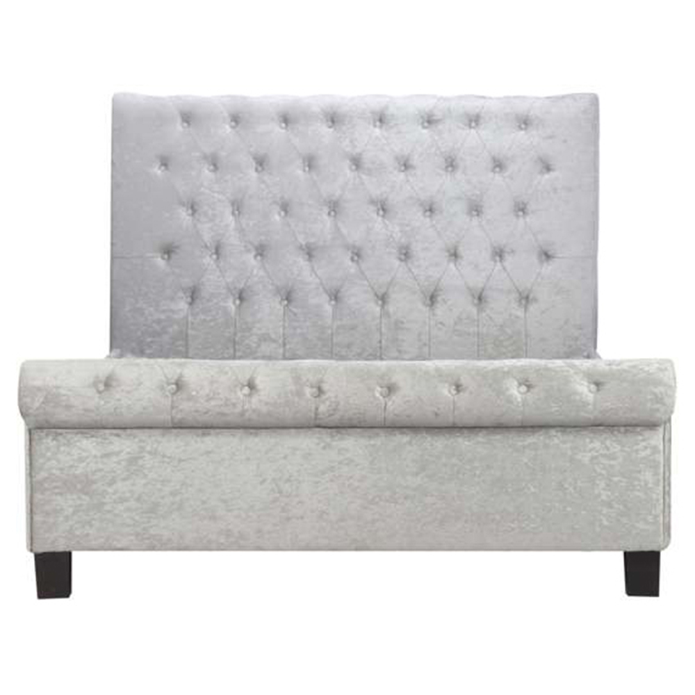 Sienna King Size Grey Bed Frame Image 5