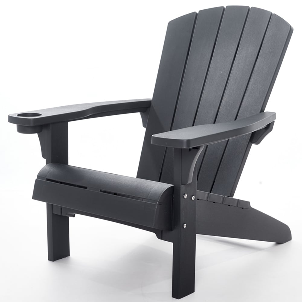 Keter Alpine Grey Adirondack Chair Image 2