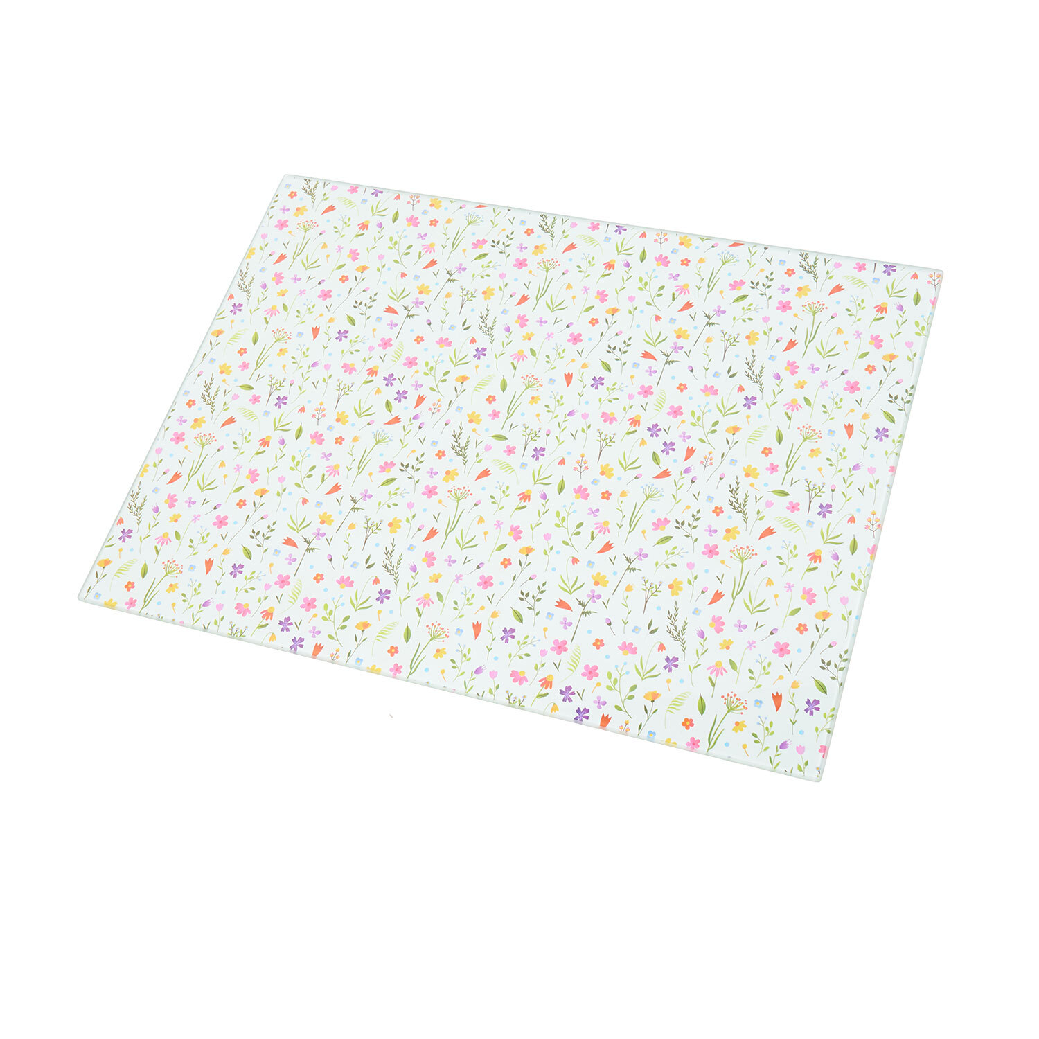 Wildflower Glossy Glass Worktop Saver Image 4