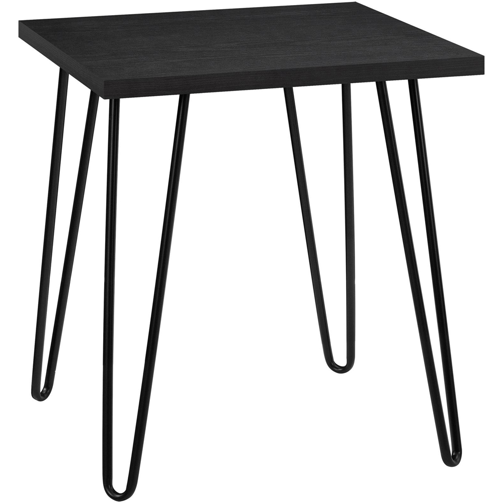 Dorel Owen Black Oak Retro End Table Black Image 2