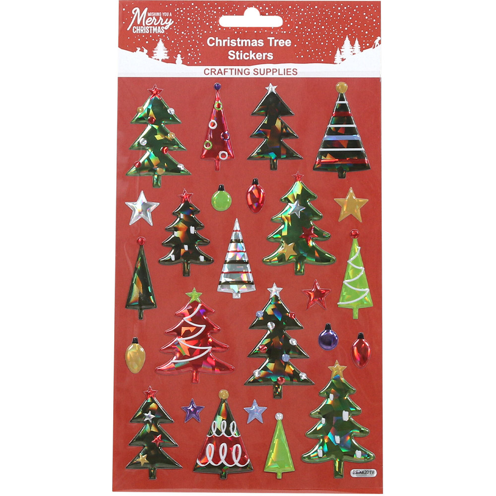 Christmas Tree Stickers Image 1