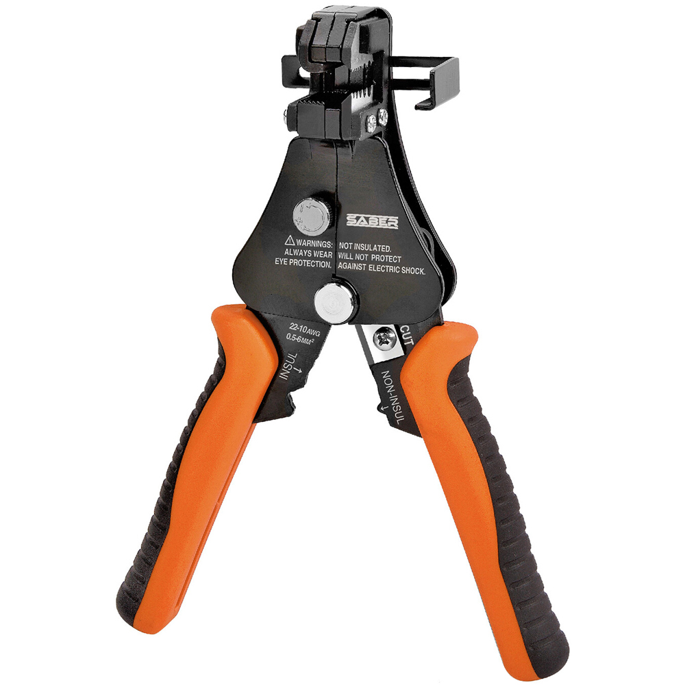 3 in 1 Auto Wire StripperBlack and Orange Image