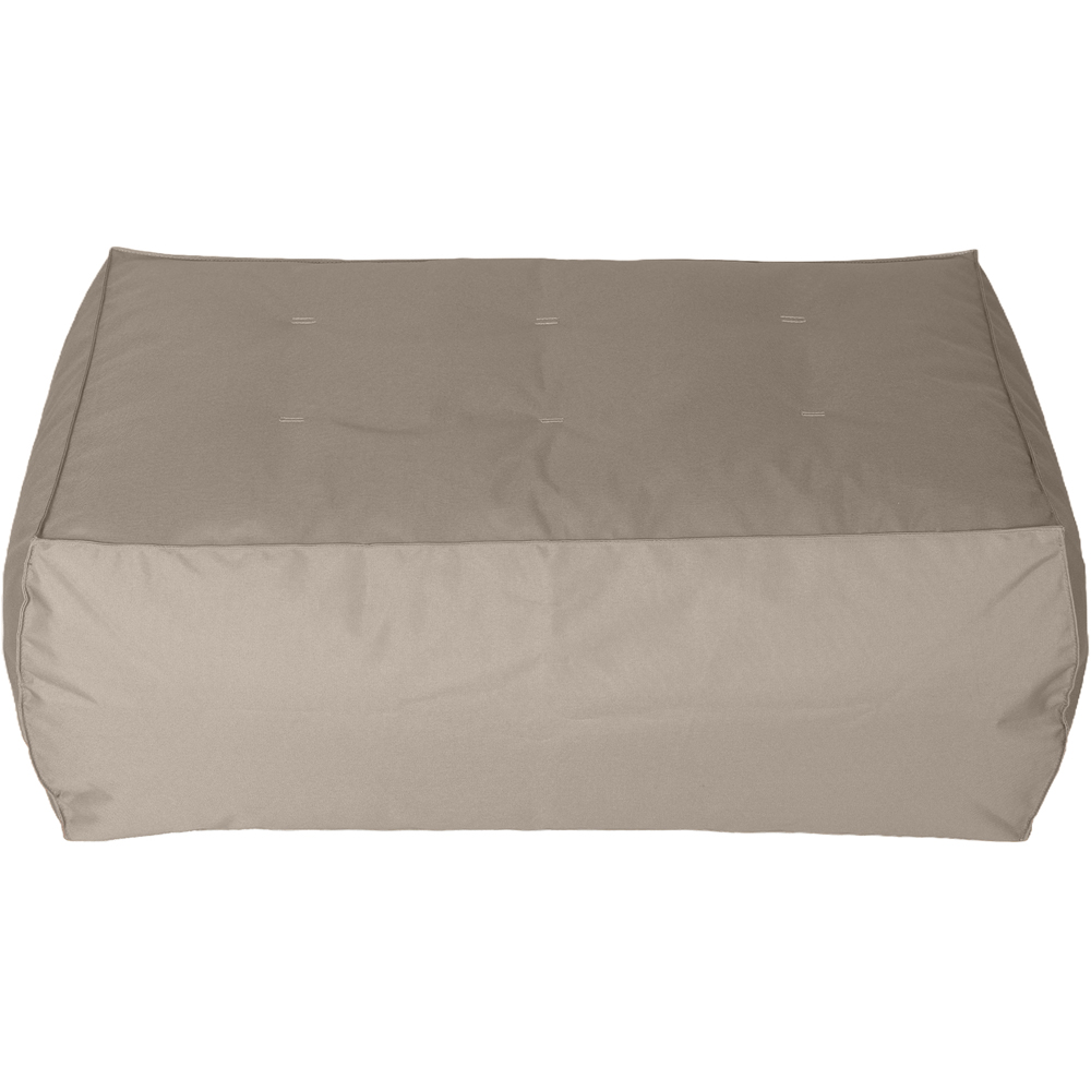 Kaikoo Taupe Lounger with Footstool Image 9