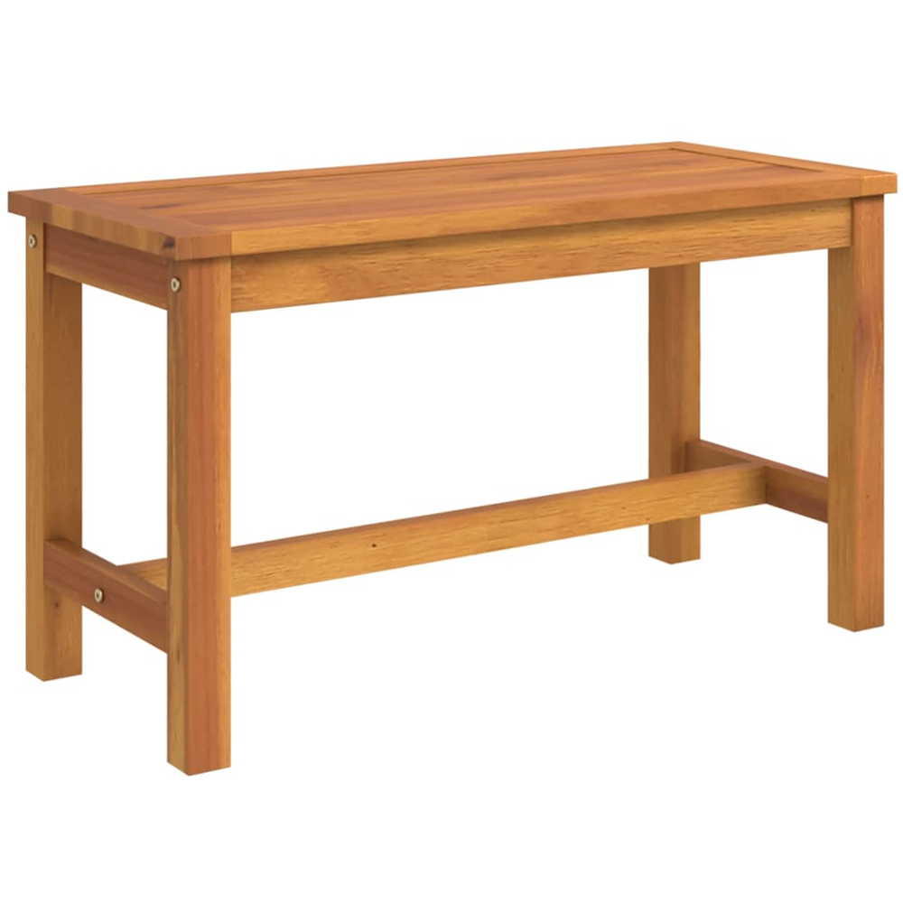 vidaXL Brown Solid Wood Acacia Garden Bench 80cm Image 2