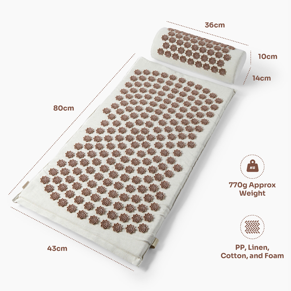 Myga Acupressure Mat and Pillow Set Image 6