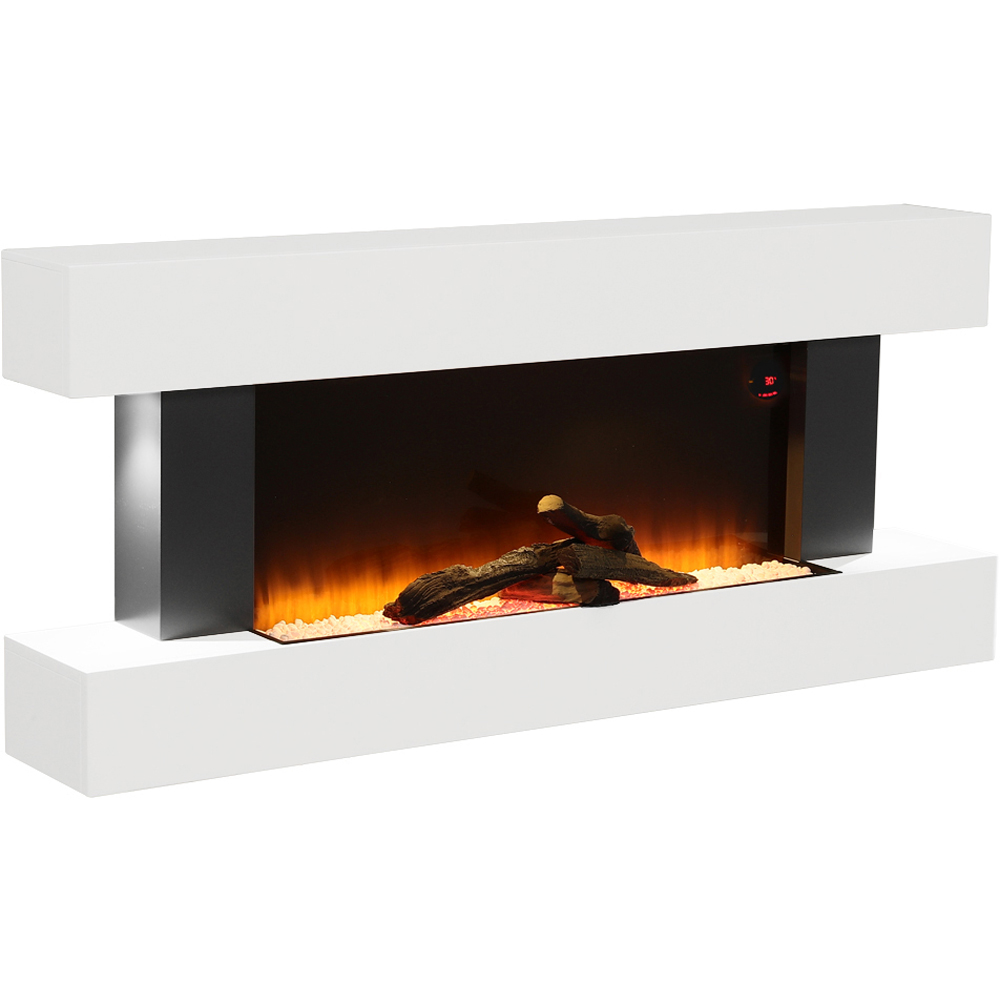 Living and Home Freestanding Electric Fireplace 2000W Image 3
