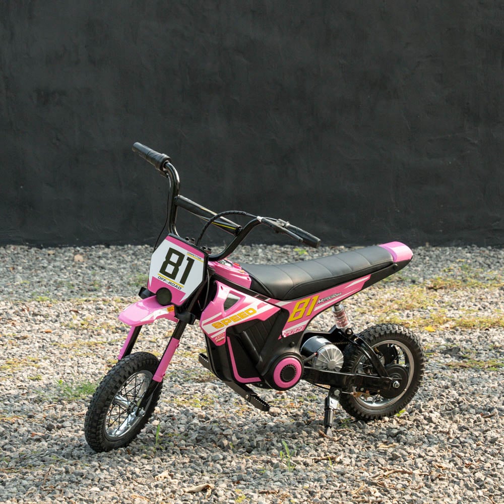 Tommy Toys Pink Battery Powered Ride On Motorcycle 24V Image 3