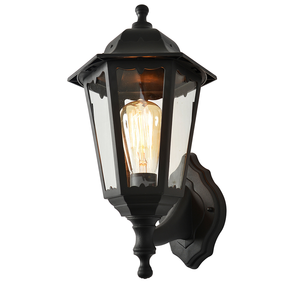 Wilko 6 Panel Outdor Lantern Up Or Down Fitting Image 1