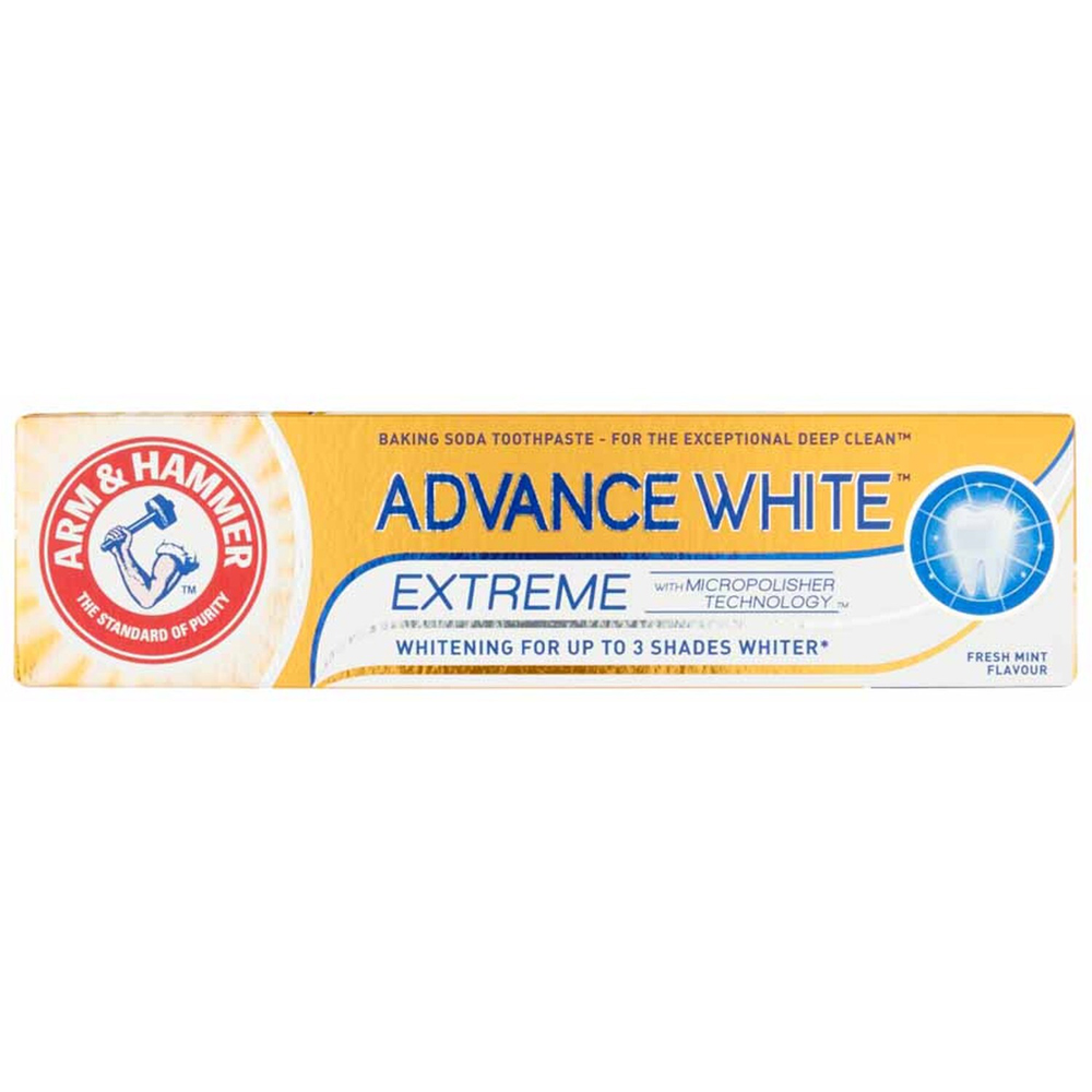 Arm & Hammer Advance White Extreme Micropolisher Technology Fresh Mint Toothpaste 75ml Image 2