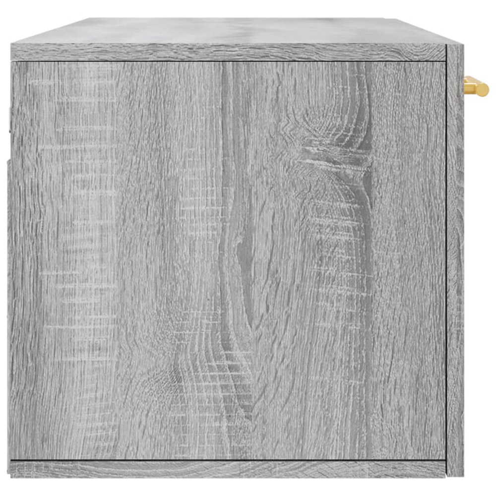 vidaXL 2 Door Grey Sonoma Wall Cabinet Image 7