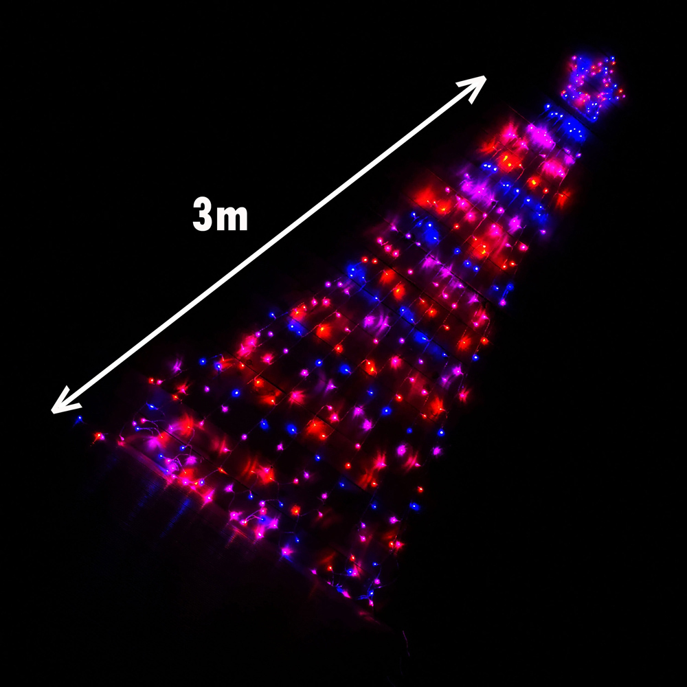 Samuel Alexander Rainbow Shooting Star LED Outdoor Christmas Decoration 300cm Image 7
