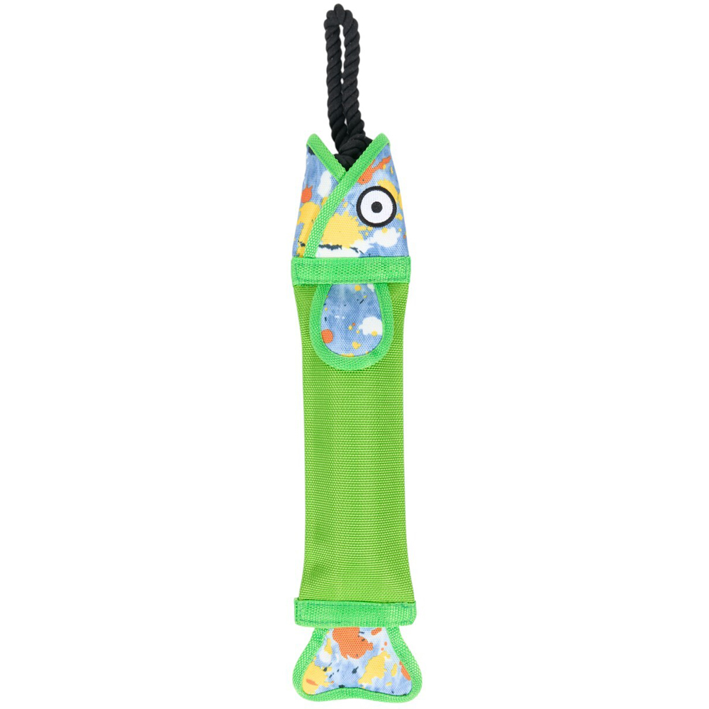 Fish with Rope Dog Toy Image 6
