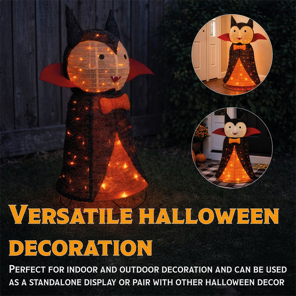 FXLab Large Pop-Up Foldable Vampire Halloween Decoration 66 x 51 x 100cm Image 5