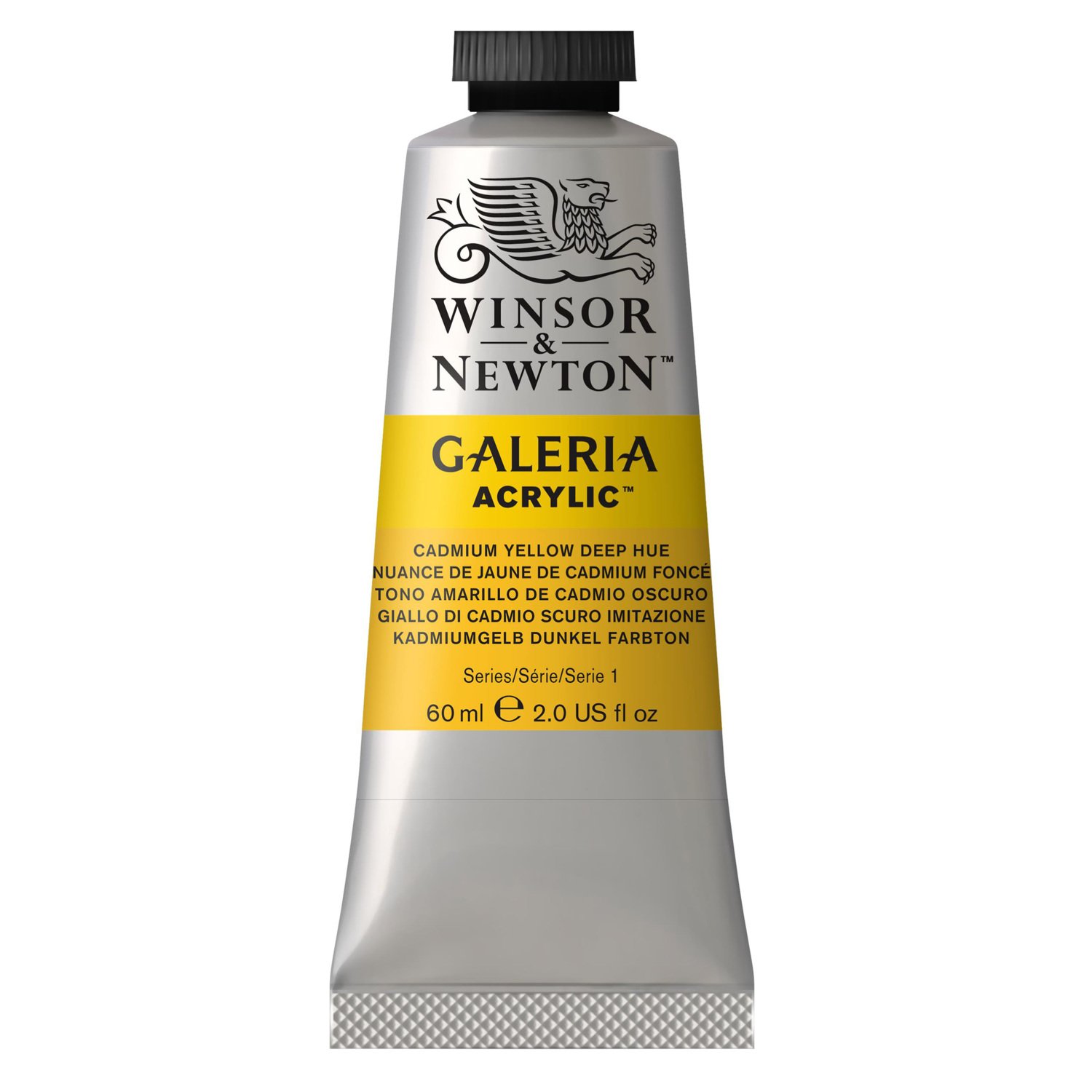 Winsor and Newton 60ml Galeria Acrylic Paint - Cad Yellow Deep Image