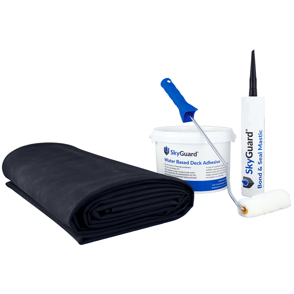 Skyguard 1.4 x 2.4m EPDM Waterproof Roof Membrane Kit Image 3