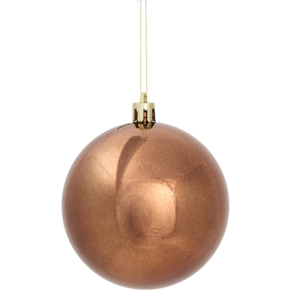 Set of 16 Amber Charm Baubles Image 7