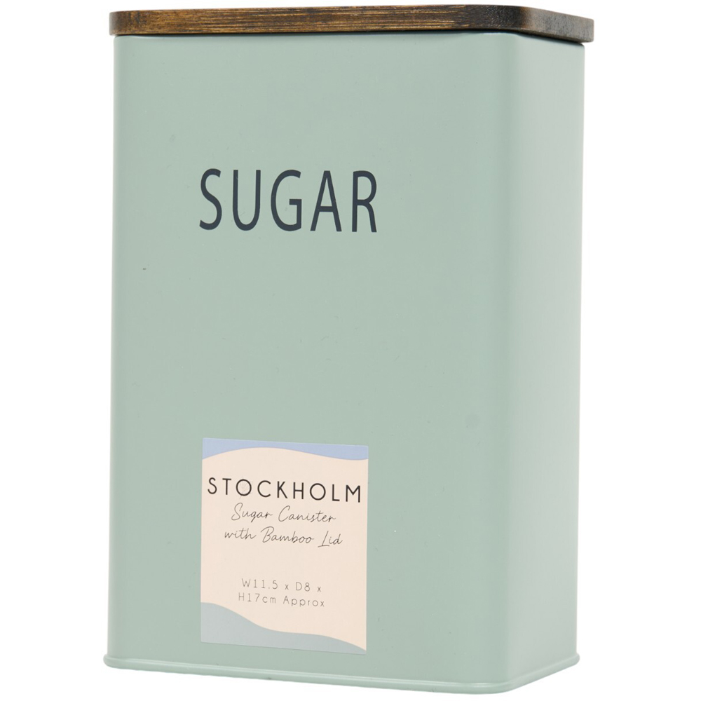 Stockholm Sugar Canister with Bamboo Lid Image 5